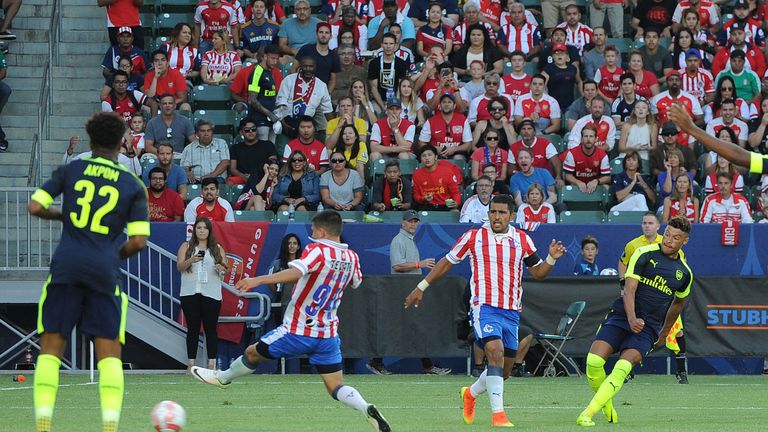 The Ox scores in California on Sunday