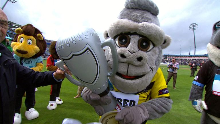 To the victor the spoils - Alfred the Gorilla is top dog