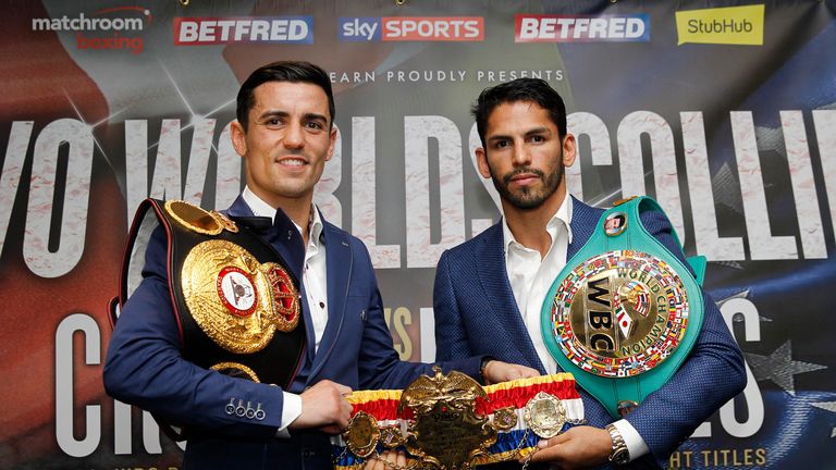 Anthony Crolla v Jorge Linares - Ring Magazine title (Lawrence Lustig)