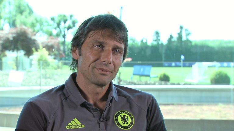 Antonio Conte tells Sky Sports' Patrick Davison about life in England. Watch the full interview on MNF. 