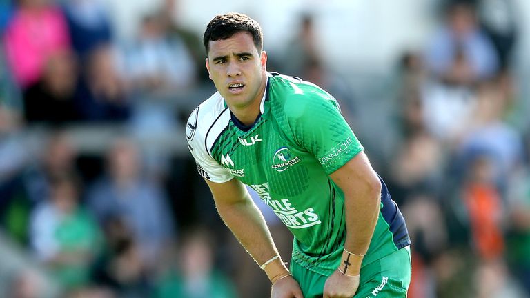 London Broncos stand-off Api Pewhairangi, pictured in action for Connacht in 2015