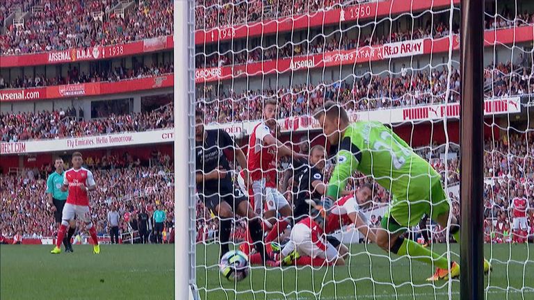 Chambers makes it Arsenal 3-4 Liverpool