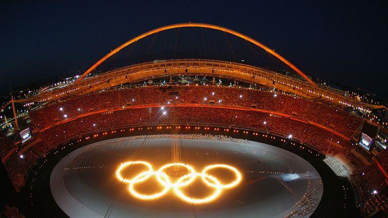 Opening ceremony of the Athens 2004 Olympic Games