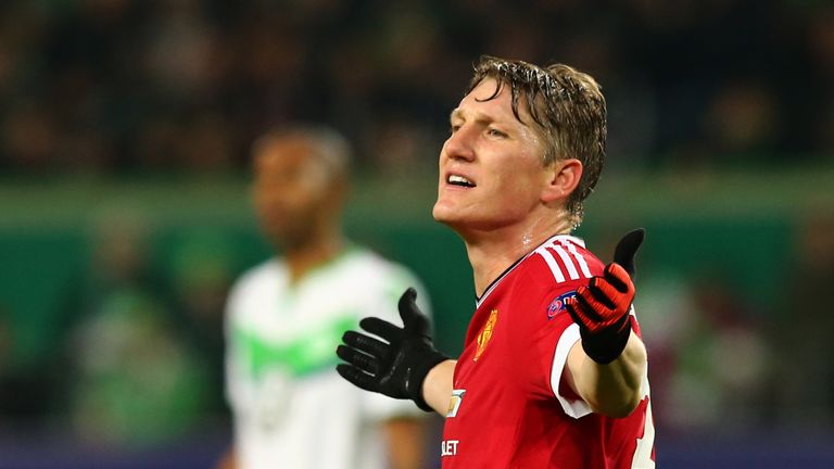 Steve Bates has referred Schweinsteiger as a 'high profile casualty' of the players Mourinho is looking to drop from his squad 