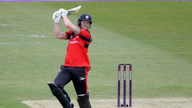 Ben Stokes: could be back in NatWest T20 Blast action this Saturday