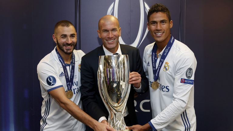 Real Madrid beat Sevilla 3-2 to lift the Super Cup on Tuesday