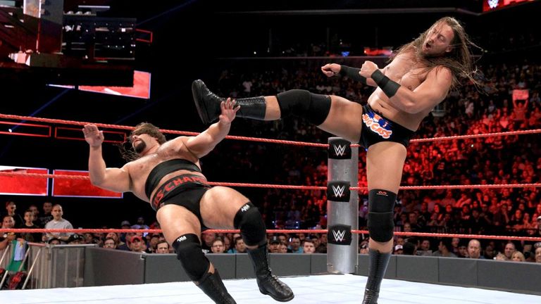 WWE - Big Cass v Rusev