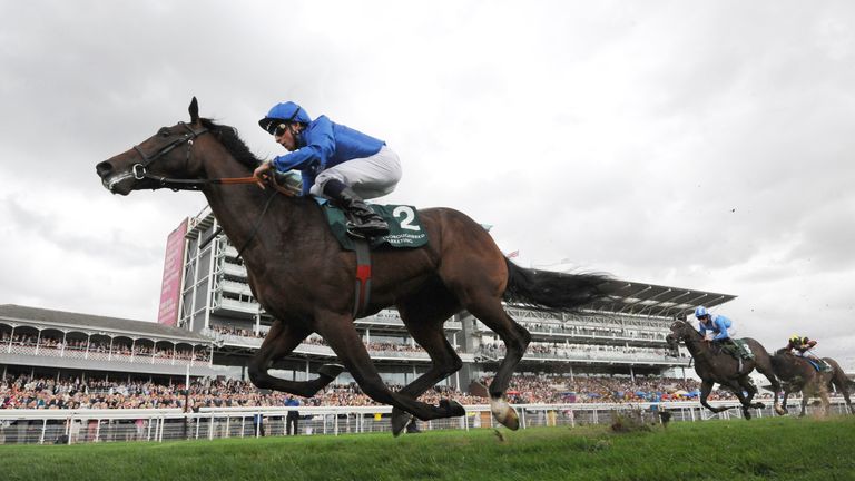Blue Point and William Buick win the Irish Thoroughbred Marketing Gimcrack Stakes.