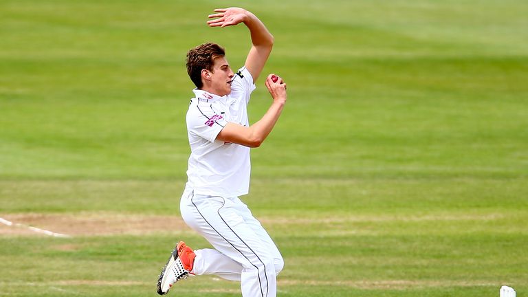 Brad Wheal took a career-best six for 51 for Hampshire