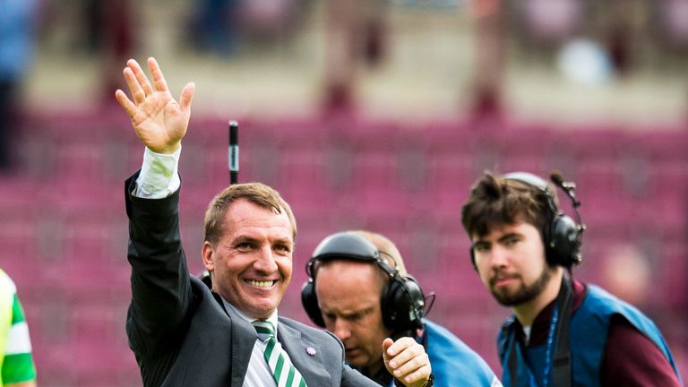 Brendan Rodgers was delighted with his side's performance at full-time