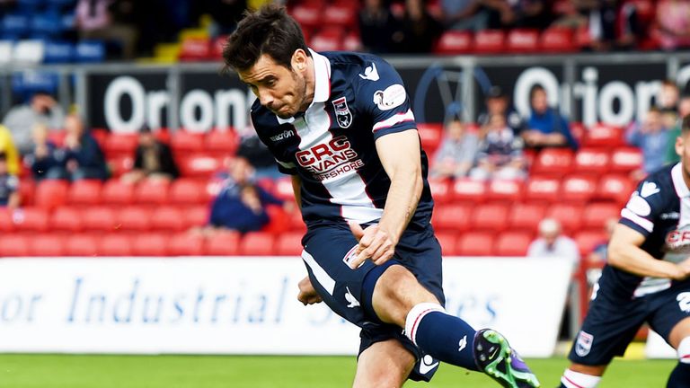 Brian Graham has scored six goals for Ross County in the League Cup this season