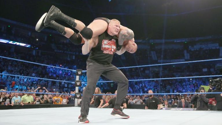 Randy Orton v Brock Lesnar