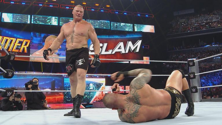 WWE SummerSlam - Brock Lesnar v Randy Orton