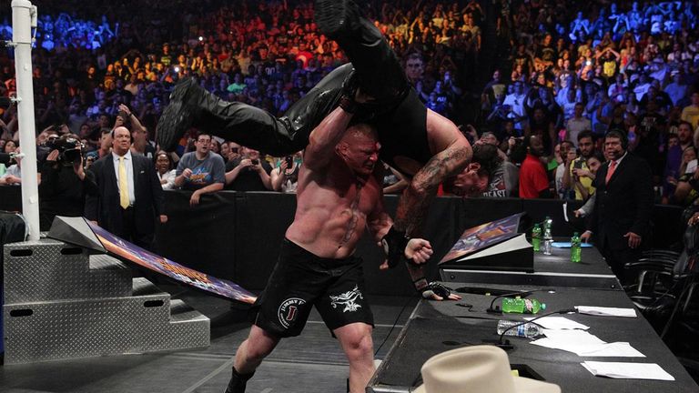 WWE SummerSlam 2015 - Brock Lesnar v The Undertaker
