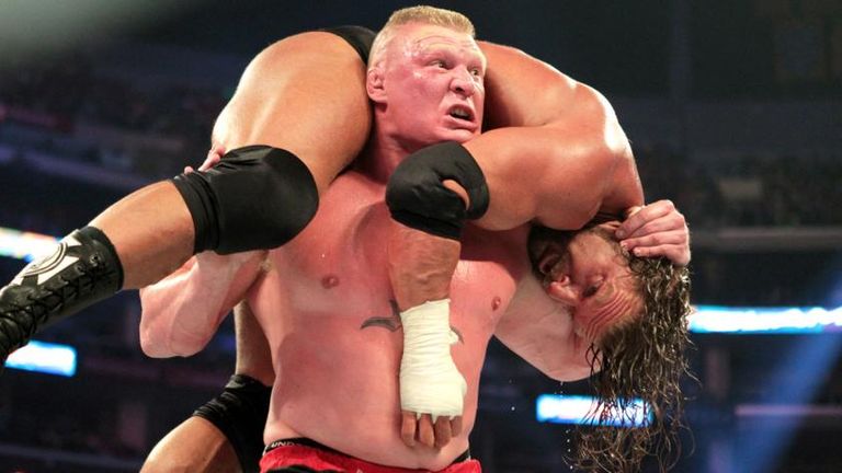 WWE SummerSlam 2012 - Brock Lesnar v Triple H