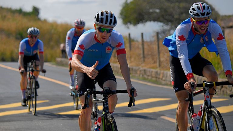 Canada have gone for a mostly blue design