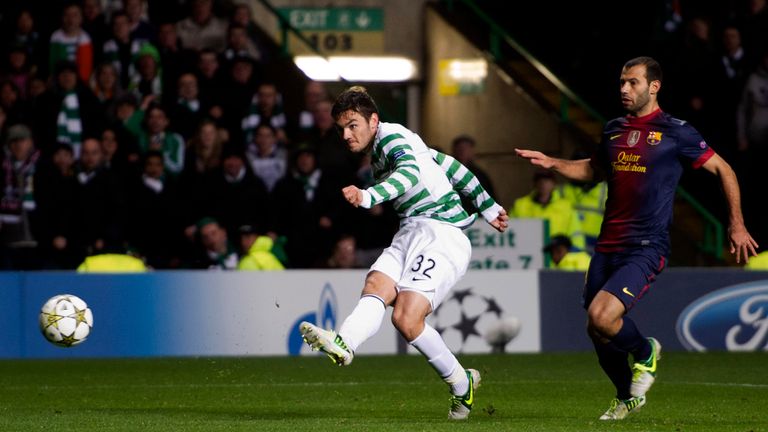 Celtic famously defeated Barcelona in November 2012, with Tony Watt scoring the winner seven minutes from the end
