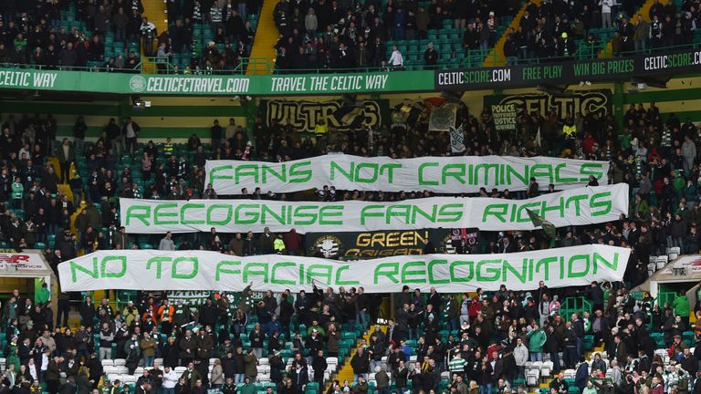 Celtic fans demonstrate opposition to plans ahead of game with St Johnstone