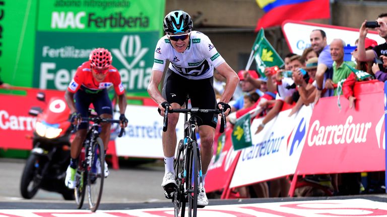 Chris Froome, Vuelta a Espana, Nairo Quintana, stage 11