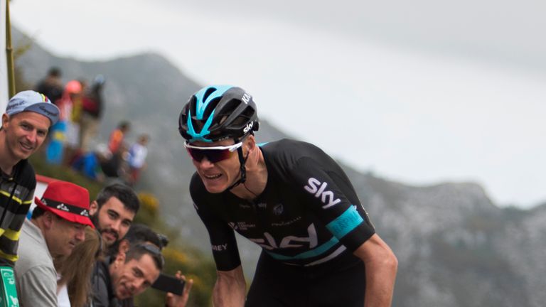 Chris Froome, Vuelta a Espana, stage 10