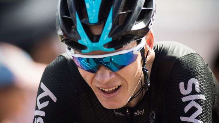 Chris Froome Vuelta stage 8 cropped
