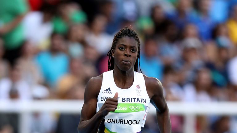 Great Britain's Christine Ohuruogu during the Women's 400m Round 1 - Heat 4 on the eighth day of the Rio Olympics Games