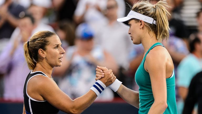 Cibulkova picked up the injury while playing Eugenie Bouchard in the Rogers Cup 