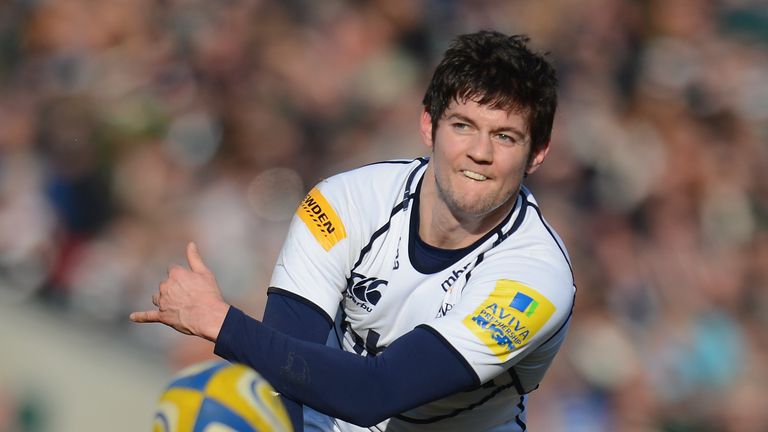 Cillian Willis in action for Sale Sharks