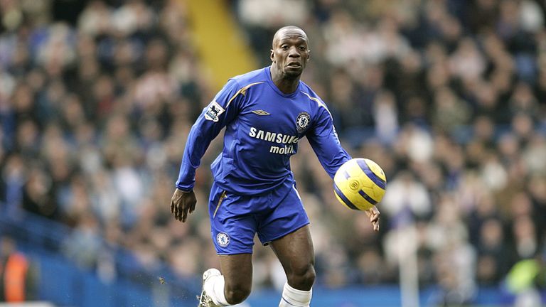 Claude Makelele was an important part of Chelsea's midfield 