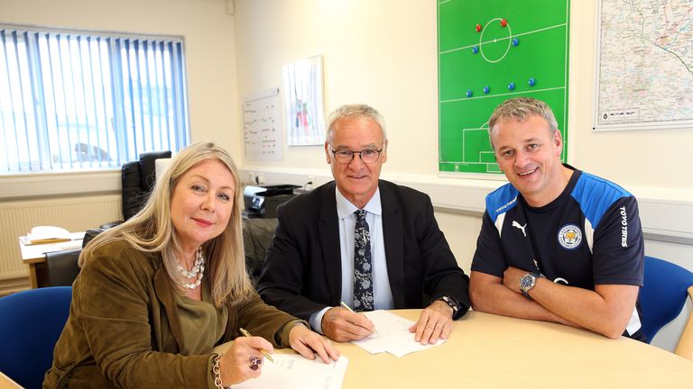 Claudio Ranieri has signed a new deal with Leicester City