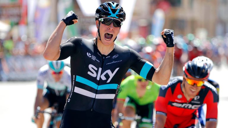 Danny Van Poppel wins Stage 1 of the 2016 Vuelta a Burgos