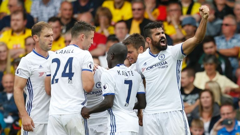 Diego Costa salva Conte, Chelsea a punteggio pieno dopo due giornate di Premier (Getty)