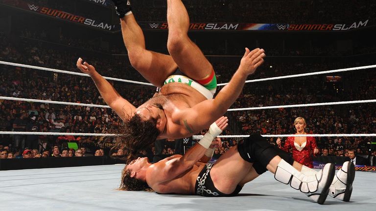 WWE SummerSlam 2015 - Dolph Ziggler v Rusev