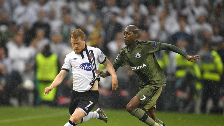 Dundalk's dreams of the Champions League group stages were left hanging by a thread after a 2-0 defeat by Legia Warsaw.
