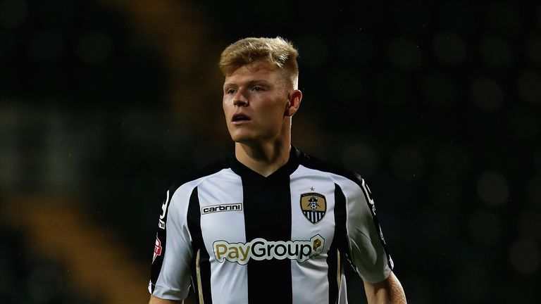 NOTTINGHAM, ENGLAND - AUGUST 01:  Elliott Whitehouse of Notts County during the Pre Season Friendly match between Notts County and CA Osasuna at Meadow Lan