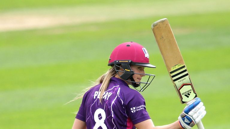 Ellyse Perry struck seven fours and two sixes in her 64no
