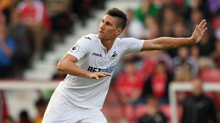 Federico Fernandez had a moment to forget in Swansea's 1-0 win against Burnley