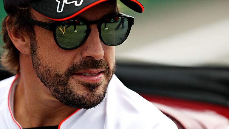 Fernando Alonso of Spain and McLaren Honda