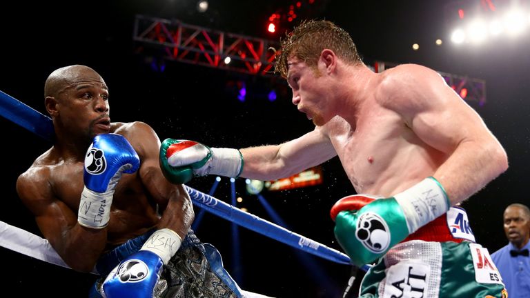 Floyd Mayweather, Saul Alvarez