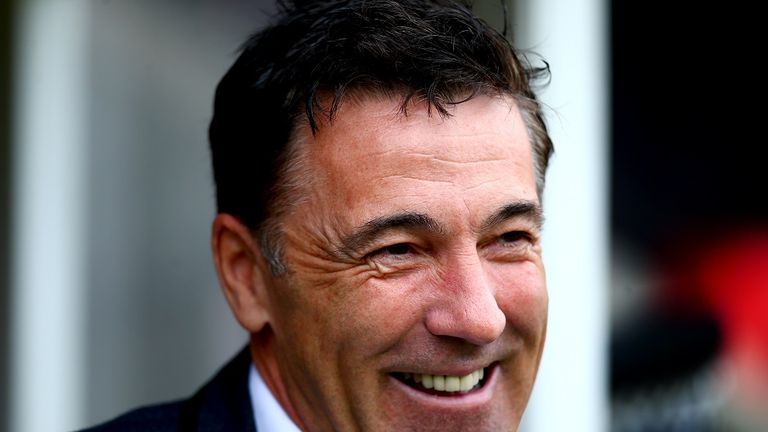 Chesterfield manager Dean Saunders 