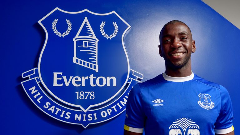 Yannick Bolasie signs for Everton on a five-year deal