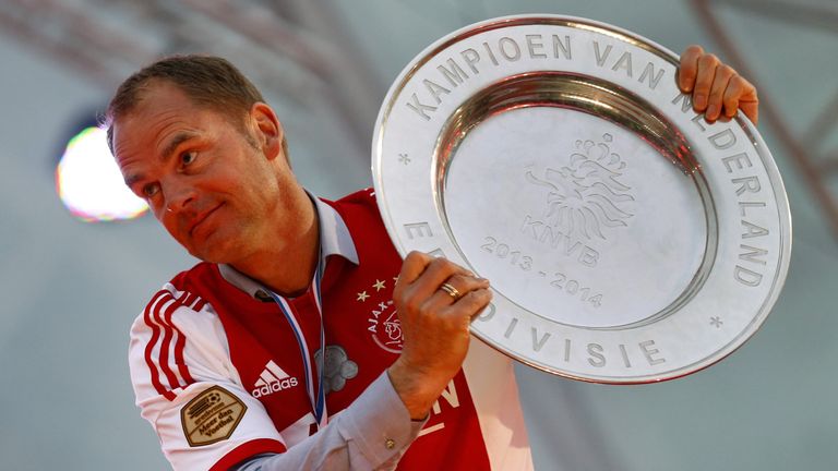 De Boer won four Eredivisie titles as Ajax manager