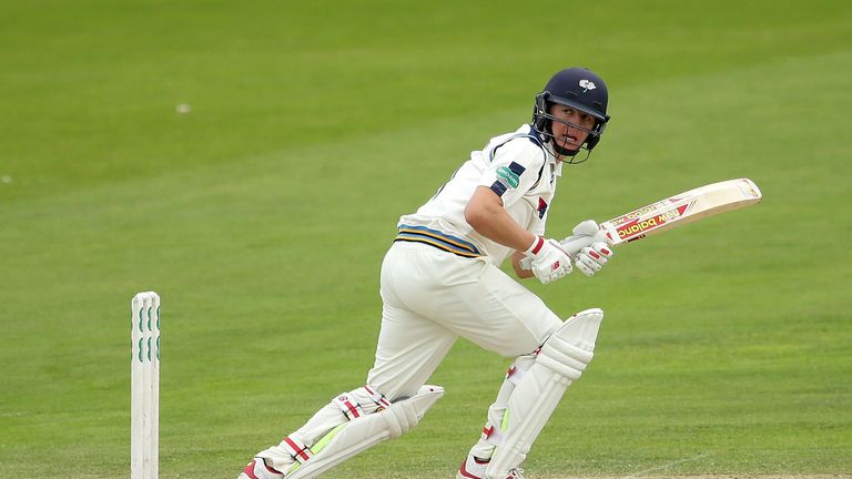 Yorkshire's Gary Ballance completed his ton after not enforcing the follow-on