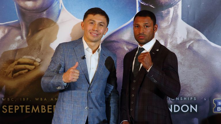 Gennady Golovkin and Kell Brook fight on September 10