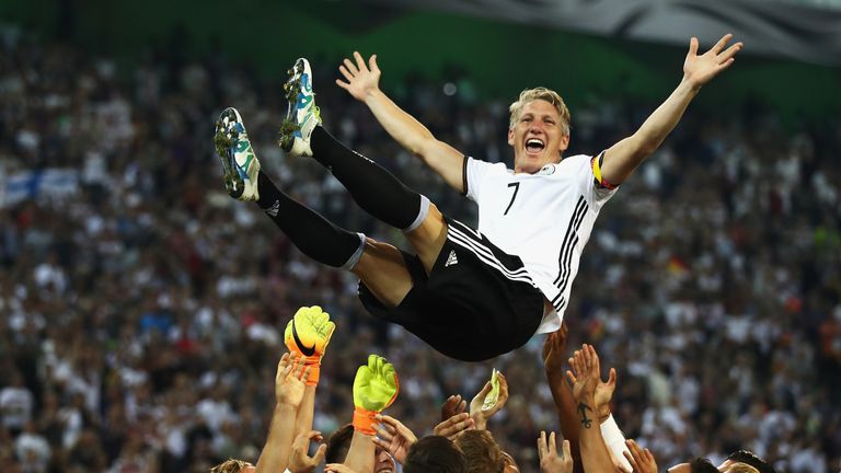 Bastian Schweinsteiger ends his Germany career