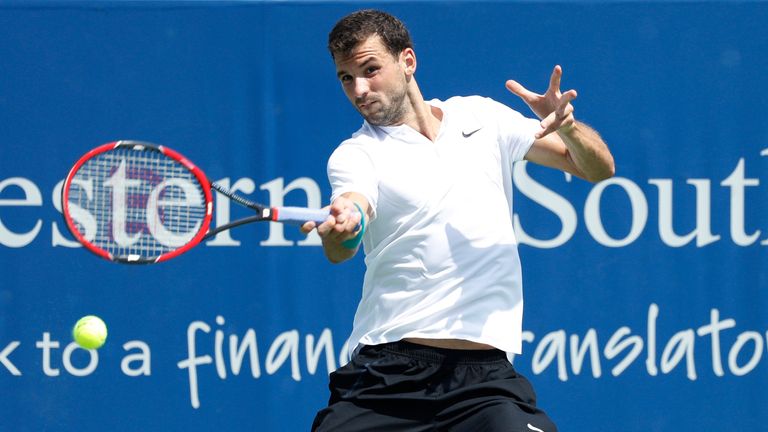 Grigor Dimitrov takes on Steve Johnson next after the Bulgarian defeated his doubles partner Stan Wawrinka