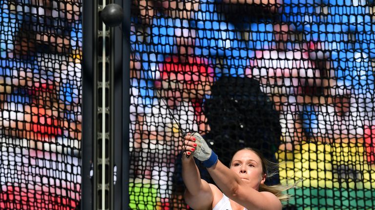 Hitchon had dropped down the standings to sixth before delivering her result with her final throw