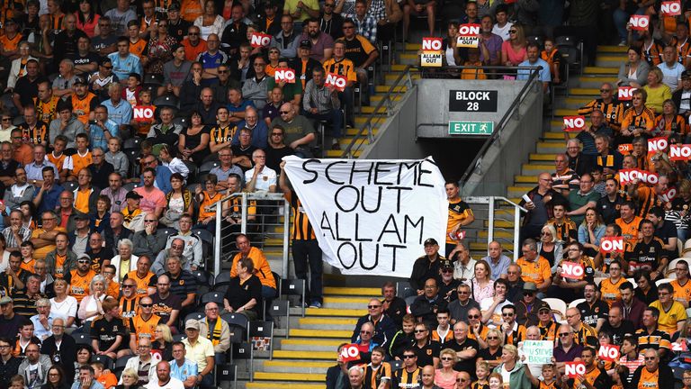 A section of Hull City fans are keen on a change of ownership at the club