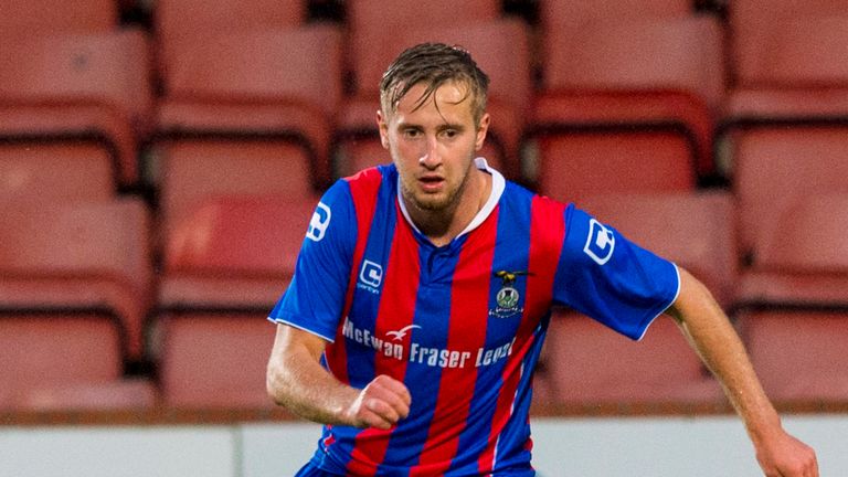 Inverness' Billy King in action