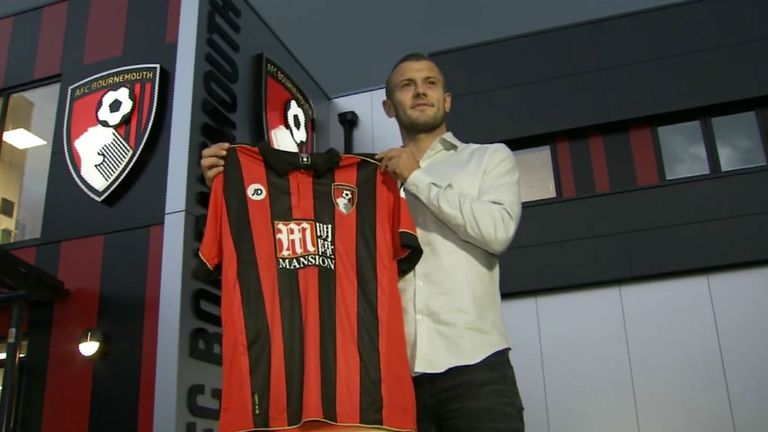 Jack Wilshere has sealed his transfer to Bournemouth
